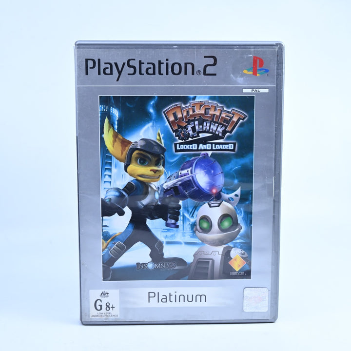 Ratchet & Clank 2: Locked & Loaded - PS2 Game + Manual - PAL - NEAR MINT DISC!