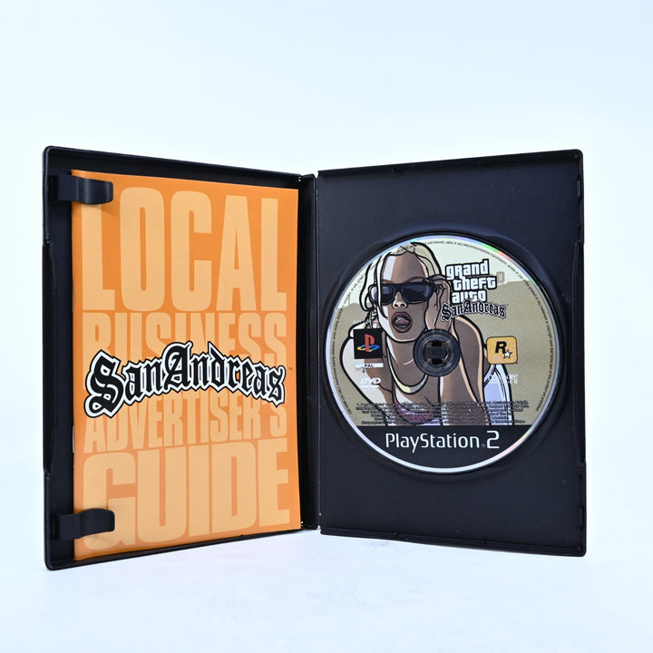 Grand Theft Auto: San Andreas - Sony Playstation 2 / PS2 Game + Manual - PAL