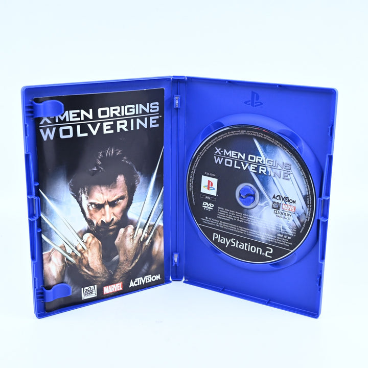 X-Men Origins Wolverine - Sony Playstation 2 / PS2 Game + Manual - MINT DISC!