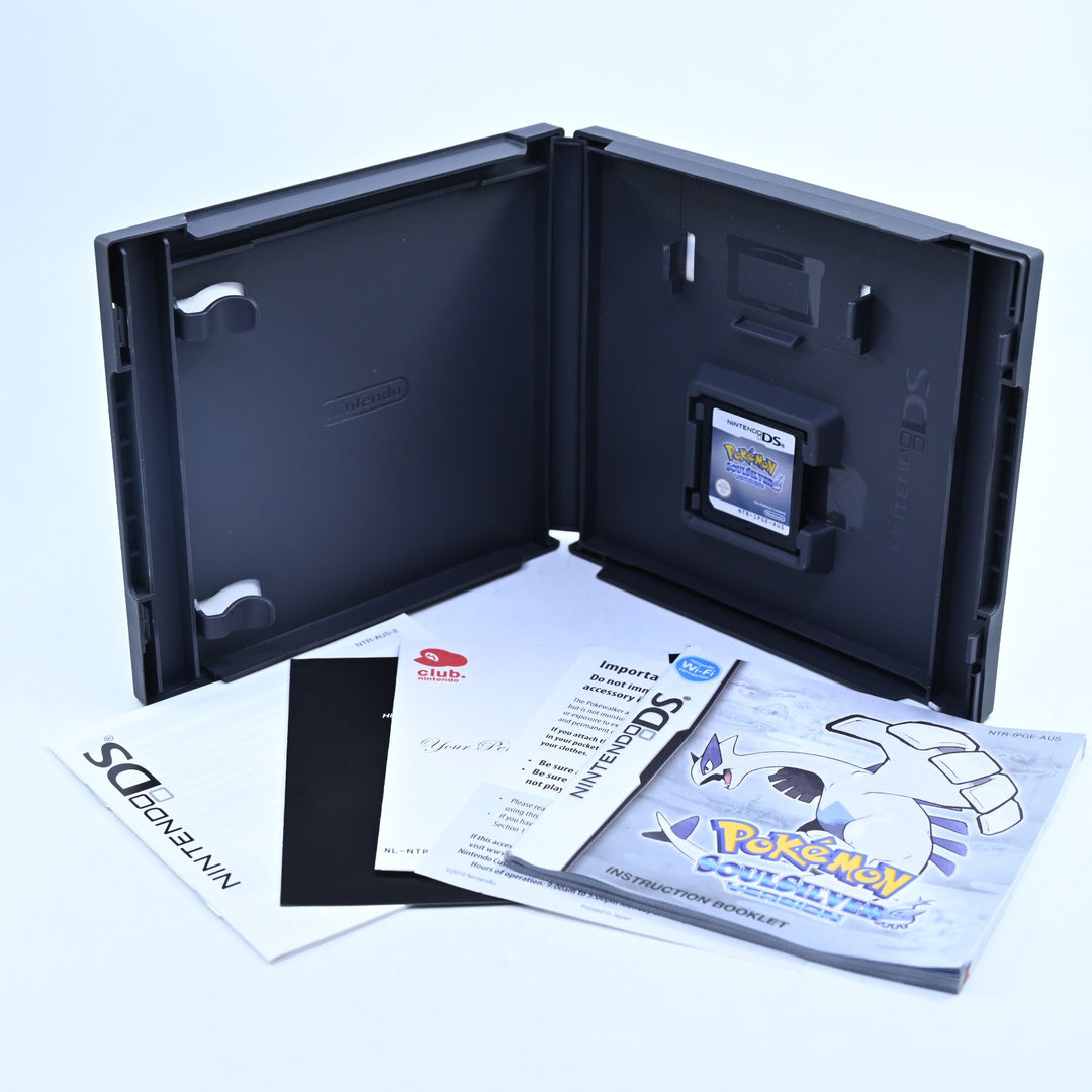Pokemon SoulSilver - Nintendo DS Game - PAL + Manual - FREE POST! Soul Silver!