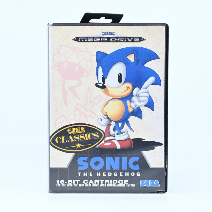 Sonic the Hedgehog - Sega Mega Drive Game + Manual - PAL - FREE POST!
