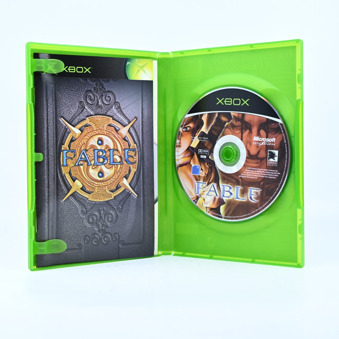 Fable - Original Xbox Game + Manual - PAL - MINT DISC!