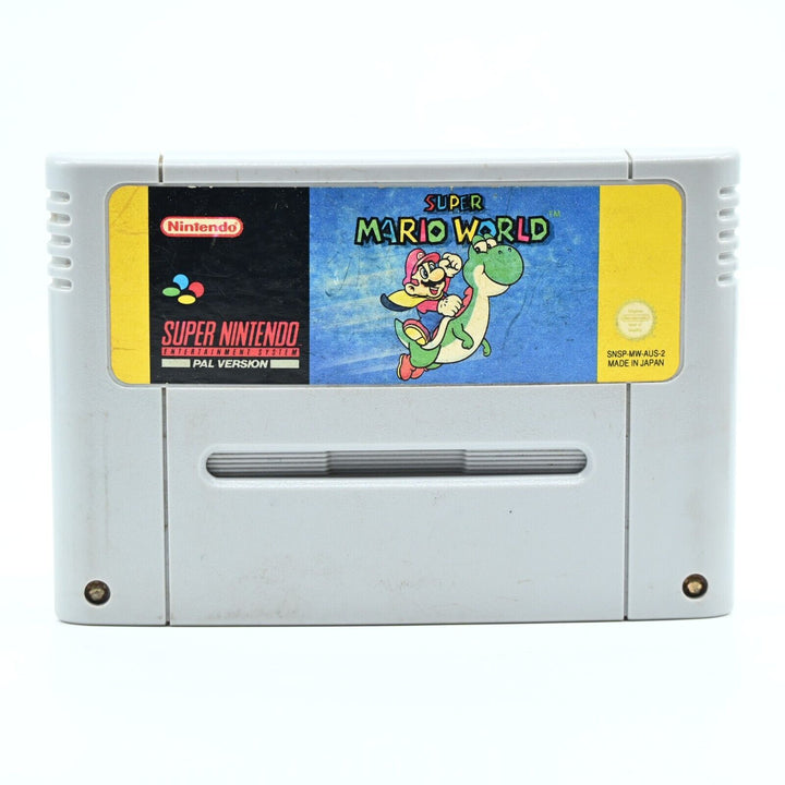 Super Mario World - Super Nintendo / SNES Game - PAL - FREE POST!