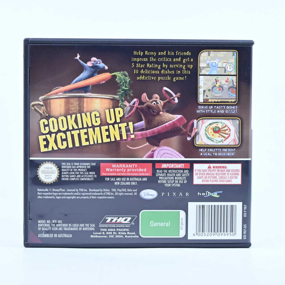 Ratatouille Food Frenzy - Nintendo DS Game - PAL + Manual - FREE POST!