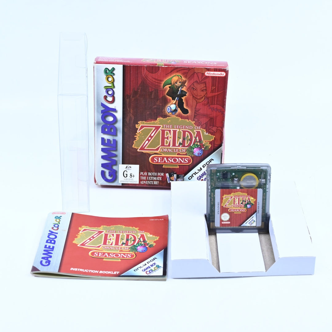 The Legend of Zelda: Oracle of Seasons - Nintendo Gameboy Color Boxed Game