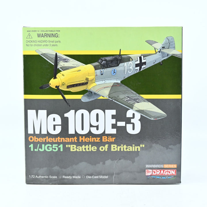 Dragon Wings 1:72 Me 109e-3 Heinz Bar 1.JG51 "Battle of Britan" 50047 - Plane