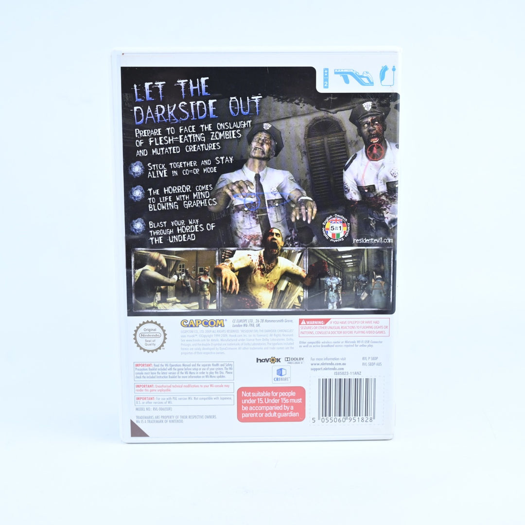 Resident Evil: The Darkside Chronicles - Nintendo Wii Game + Manual