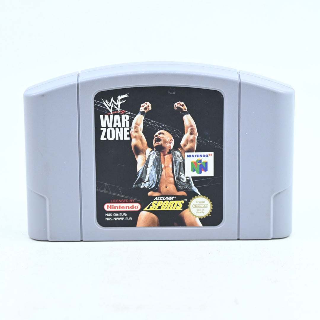 WWF War Zone - N64 / Nintendo 64 Boxed Game - PAL - FREE POST!