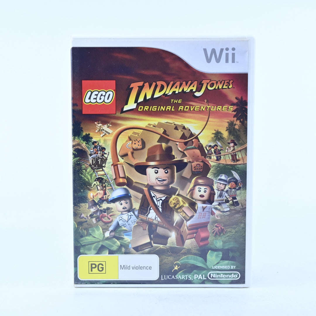 LEGO Indiana Jones: The Original Adventures - Nintendo Wii Game + Manual - PAL