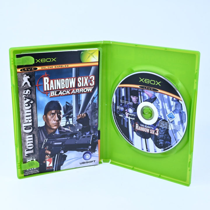 Rainbow Six 3: Black Arrow - Original Xbox Game + Manual - PAL - MINT DISC!