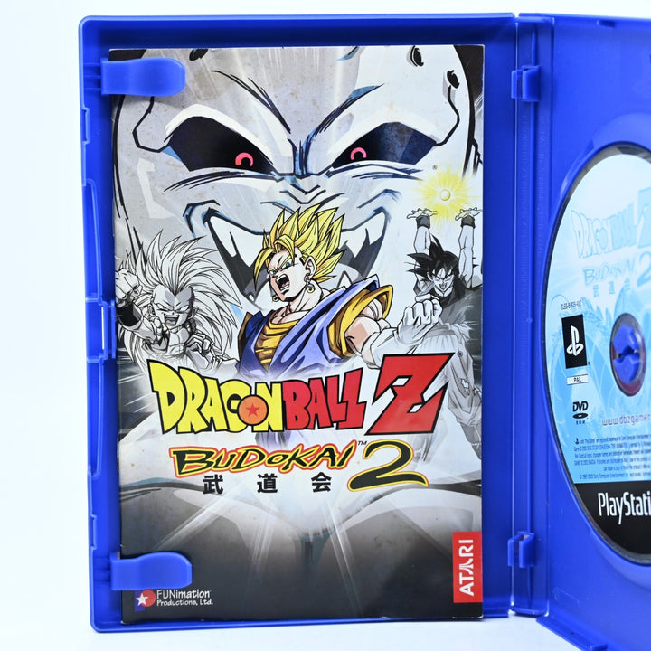 Dragonball Z: Budokai 2 - Sony Playstation 2 / PS2 Game + Manual - MINT DISC