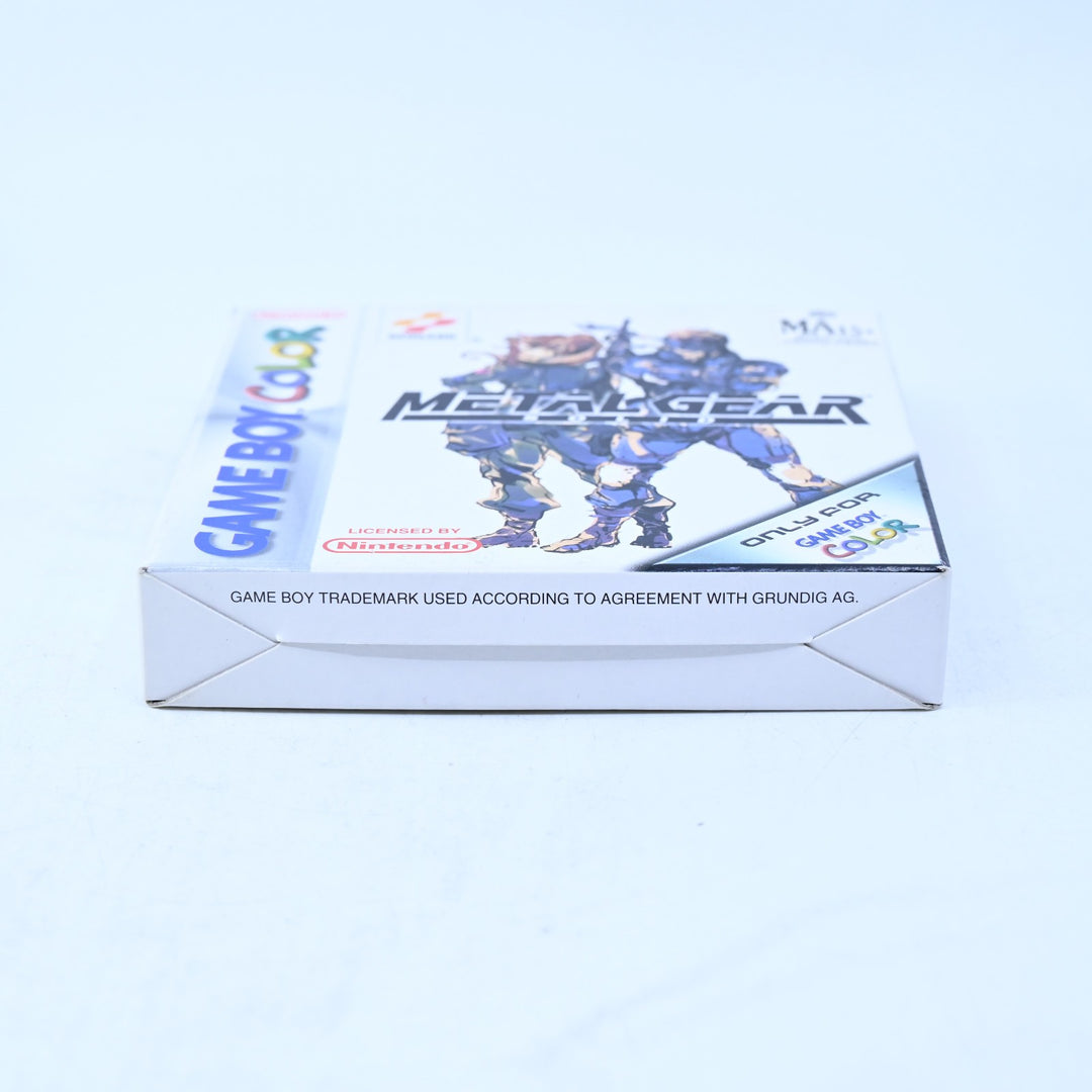 Metal Gear Solid - Nintendo Gameboy Color Boxed Game - PAL - FREE POST!