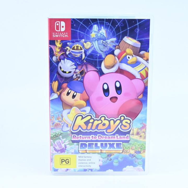 Kirby's Return to Dream Land Deluxe - Nintendo Switch Game - FREE POST!