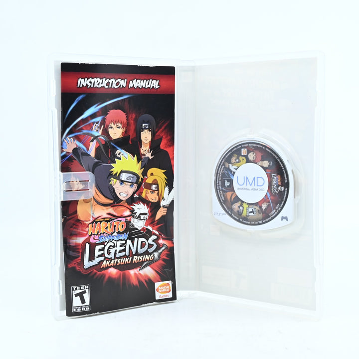 Naruto Shippuden Legends: Akatsuki Rising - Sony PSP Game + Manual - FREE POST!