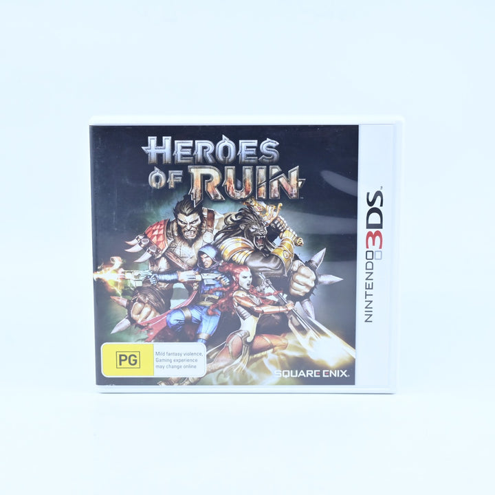 Heroes of Ruin - Nintendo 3DS Game - PAL + Manual - FREE POST!