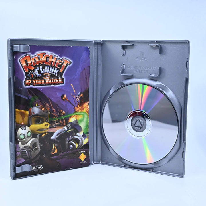 Ratchet & Clank 3: Up Your Arsenal - Sony Playstation 2 / PS2 Game + Manual