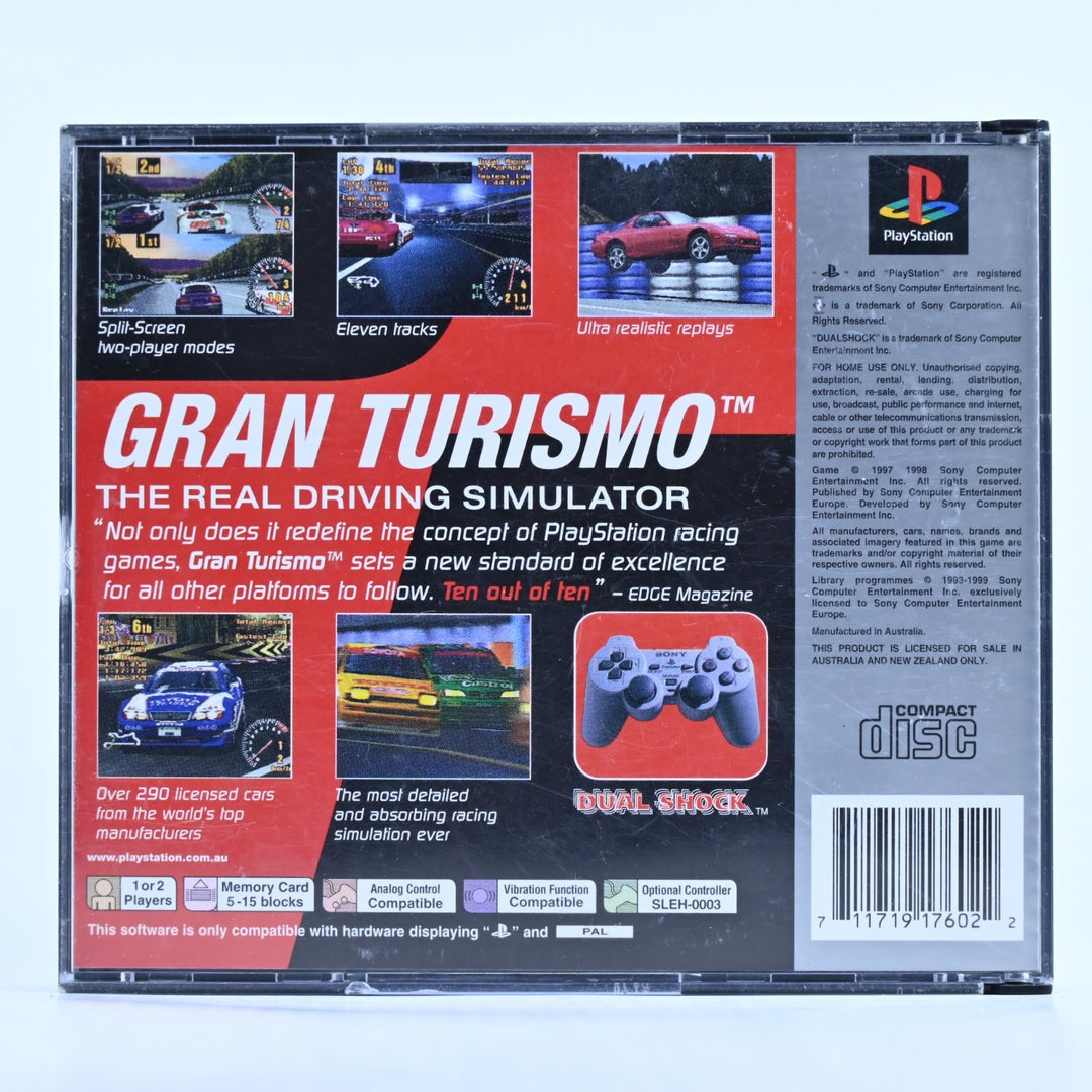Gran Turismo - Sony Playstation 1 / PS1 Game + Manual - PAL