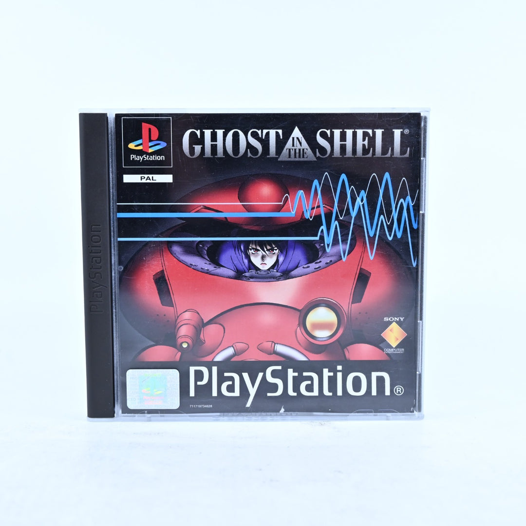 Ghost in the Shell - Sony Playstation 1 / PS1 Game + Manual - PAL MINT DISC ITA