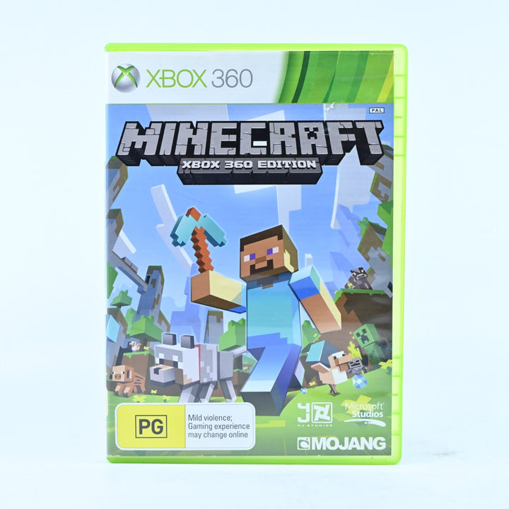 Minecraft - Xbox 360 Game - PAL - MINT DISC!