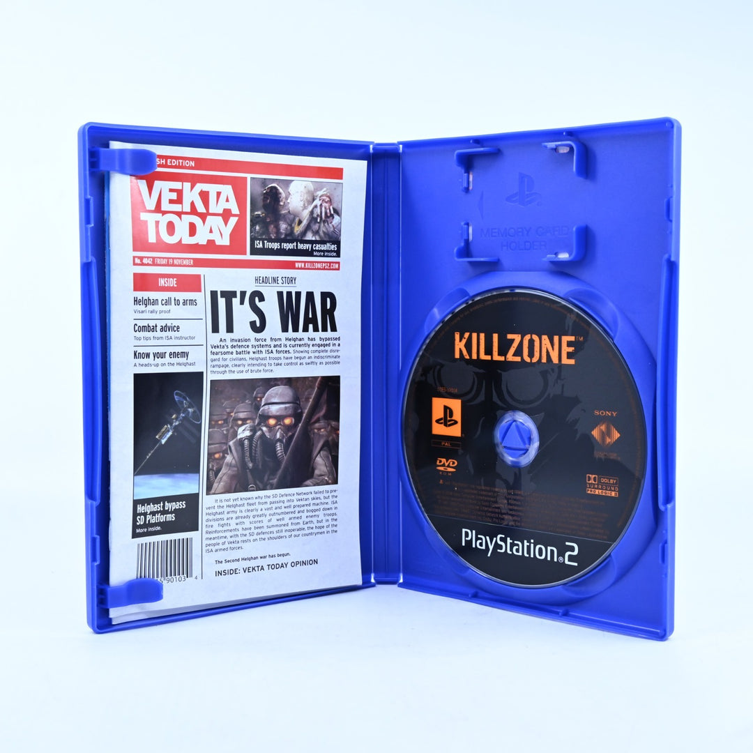 Killzone - Sony Playstation 2 / PS2 Game + Manual - PAL - MINT DISC!