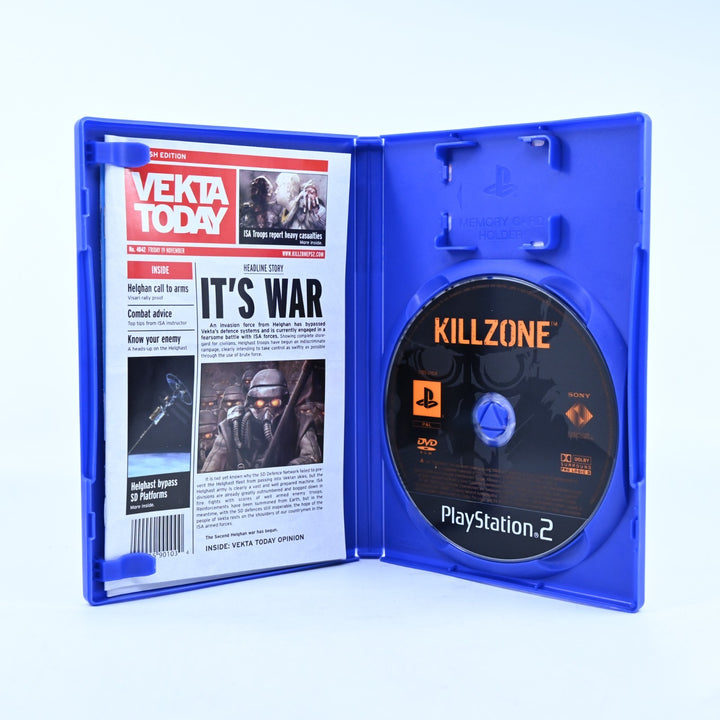 Killzone - Sony Playstation 2 / PS2 Game + Manual - PAL - MINT DISC!