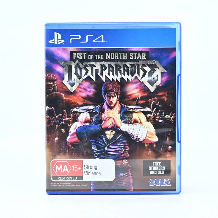 Fist of the North Star: Lost Paradise - Sony Playstation 4 /PS4 Game - MINT DISC