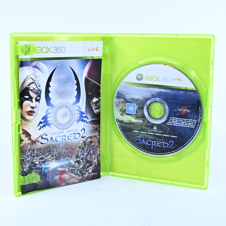Sacred 2: Fallen Angel - Xbox 360 Game + Manual - PAL - MINT DISC!