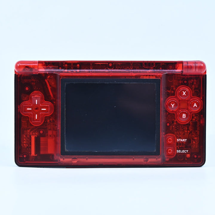 Red/Black - Custom Gameboy Macro - Nintendo Gameboy Advance / GBA Console - PAL