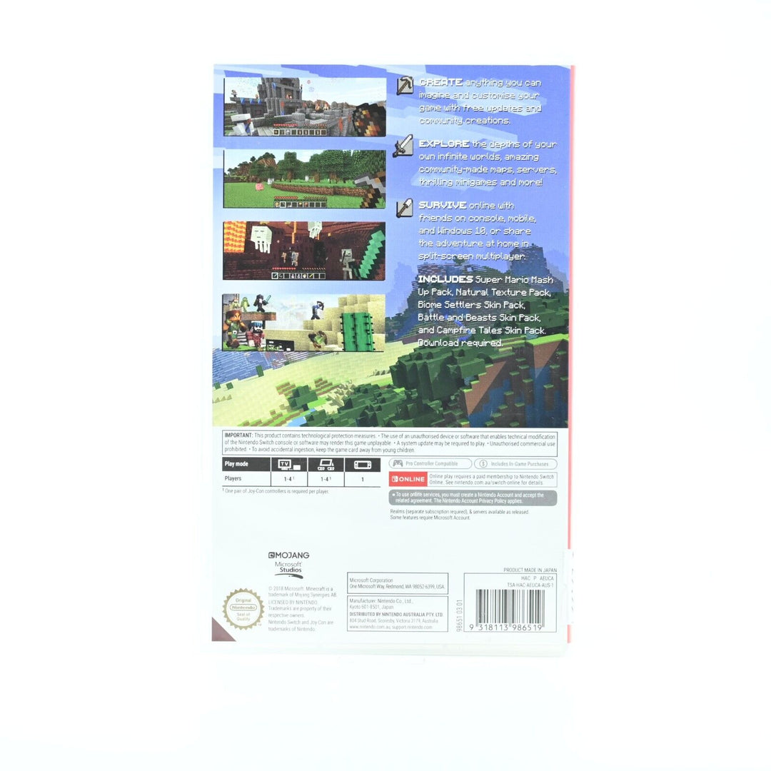 Minecraft - Nintendo Switch Game - FREE POST!