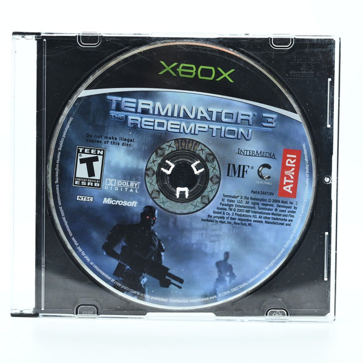 Terminator 3: The Redemption - Xbox Game - Disc Only - NTSC-U/C - FREE POST!