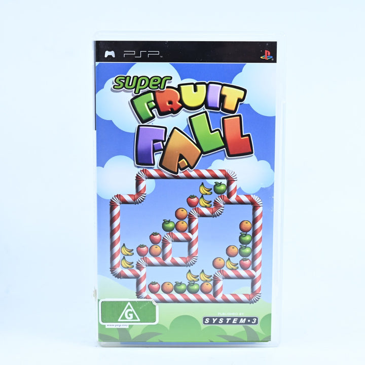 Super Fruitfall - Sony PSP Game + Manual - FREE POST!