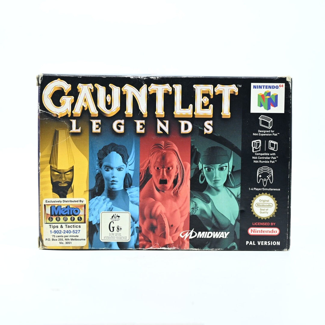 Gauntlet Legends - N64 / Nintendo 64 Boxed Game - PAL - FREE POST!