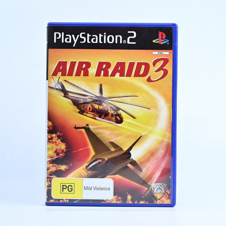 Air Raid 3 - Sony Playstation 2 / PS2 Game + Manual - PAL - MINT DISC!