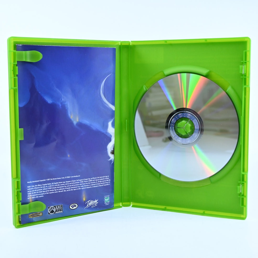 Baldur's Gate Dark Alliance II - Original Xbox Game + Manual - PAL - MINT DISC!