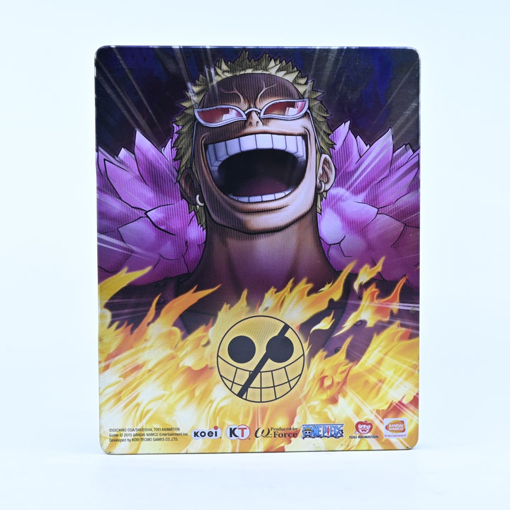 One Piece Pirate Warriors 3 Steelbook - Playstation 4 / PS4 Game - MINT DISC!