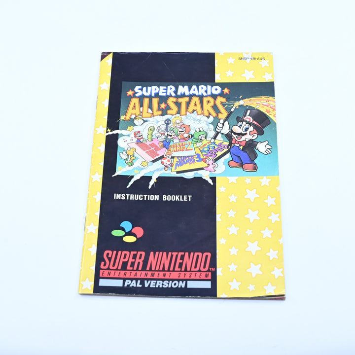 Super Mario All Stars - Super Nintendo / SNES Boxed Game - PAL - FREE POST!