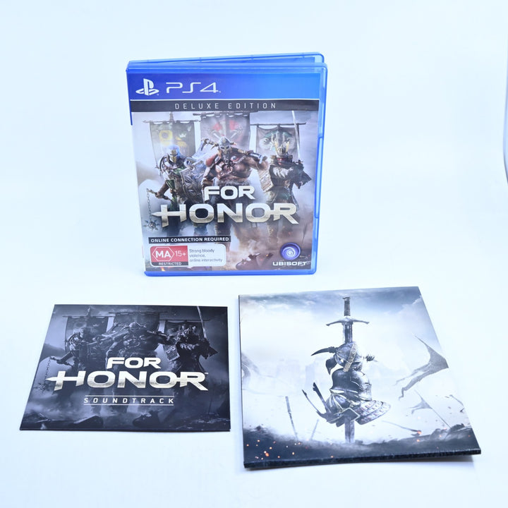 For Honor - Deluxe Edition - Sony Playstation 4 / PS4 Game - MINT DISC!