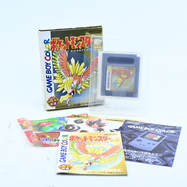 Pokemon: Gold Version - Nintendo Gameboy Color Boxed Game - NTSC-J - FREE POST!
