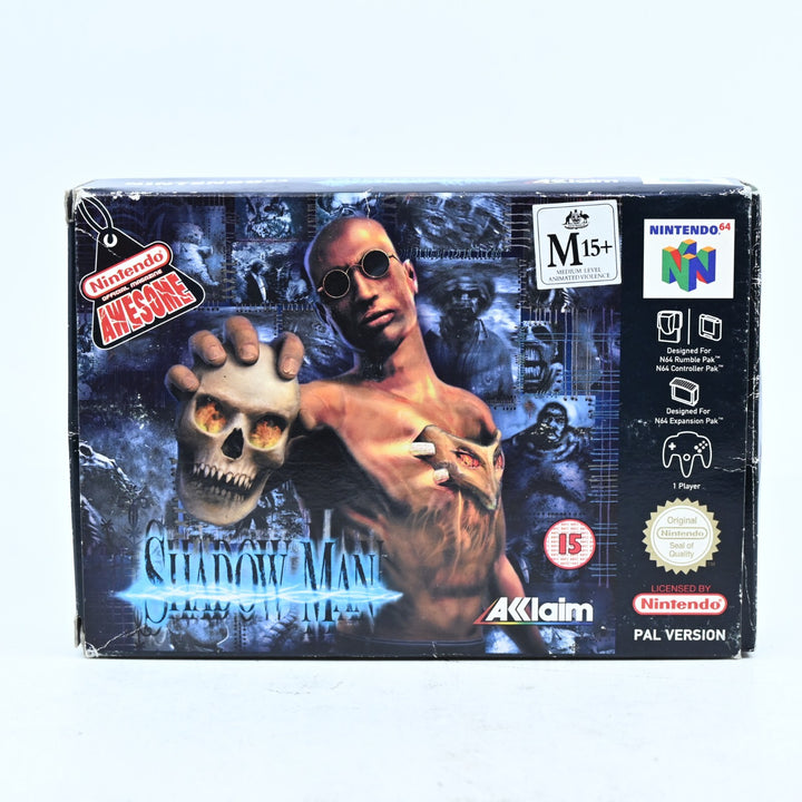 Shadow Man - N64 / Nintendo 64 Boxed Game - PAL - FREE POST!