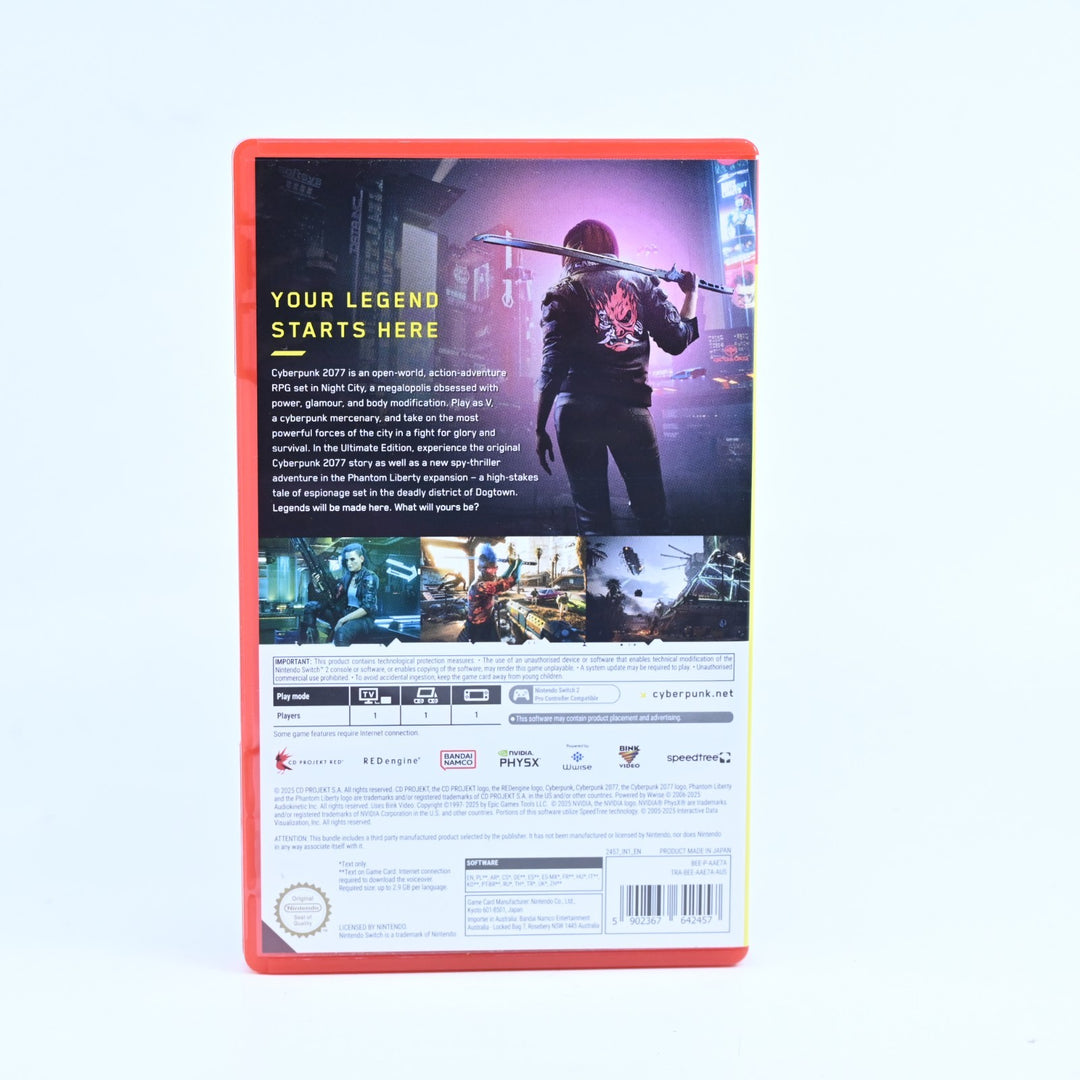 Cyberpunk 2077 - Nintendo Switch 2 Game - FREE POST!