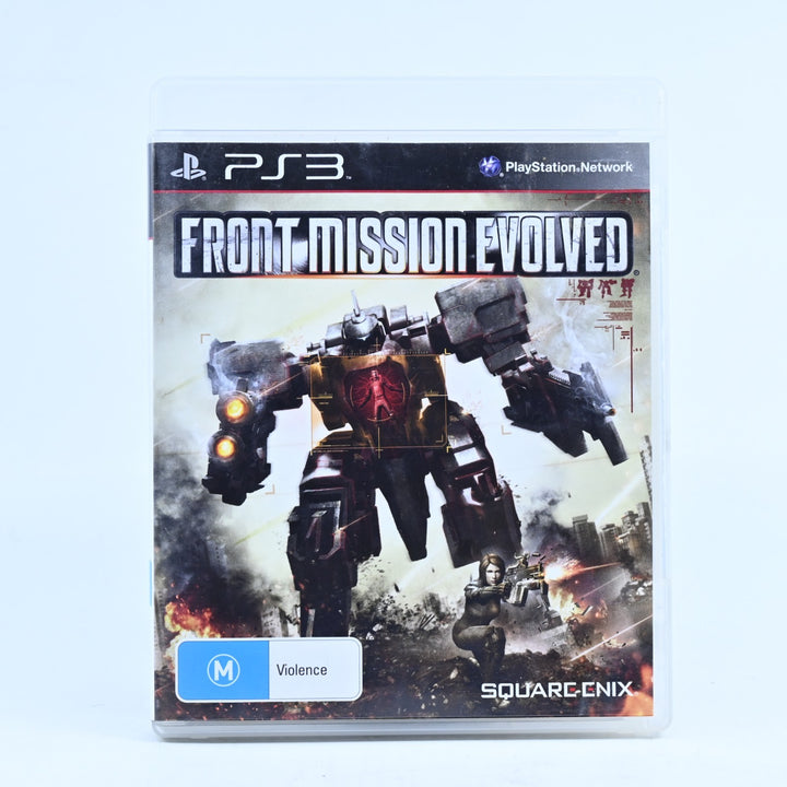Front Mission Evolved - Sony Playstation 3 / PS3 Game + Manual - FREE POST!