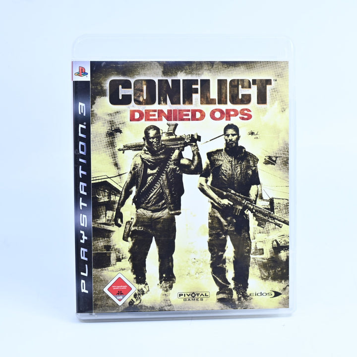 Conflict Denied Ops - PS3 Game + Manual - GERMAN LANGUAGE ONLY