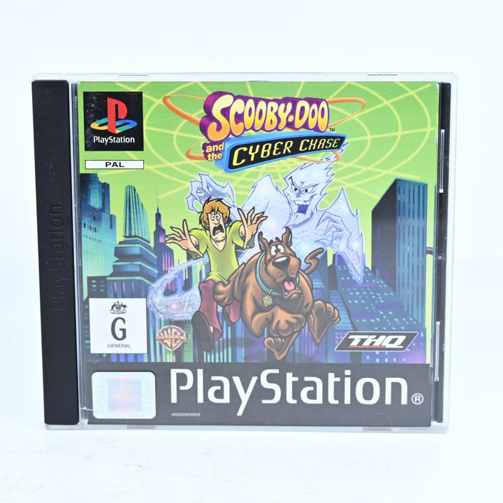 Scooby-Doo and the Cyber Chase - Sony Playstation 1 / PS1 Game + Manual - PAL