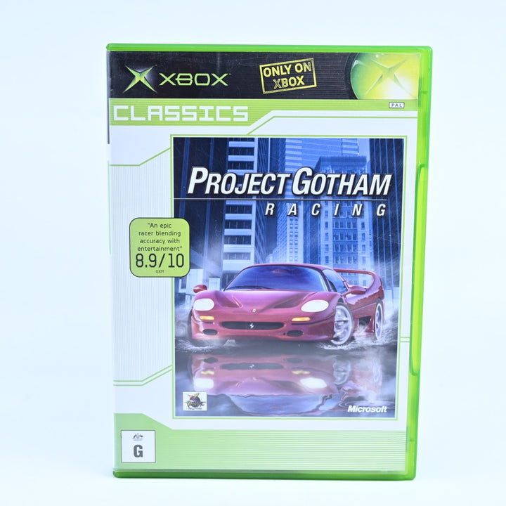 Project Gotham Racing - Original Xbox Game + Manual - PAL - MINT DISC!