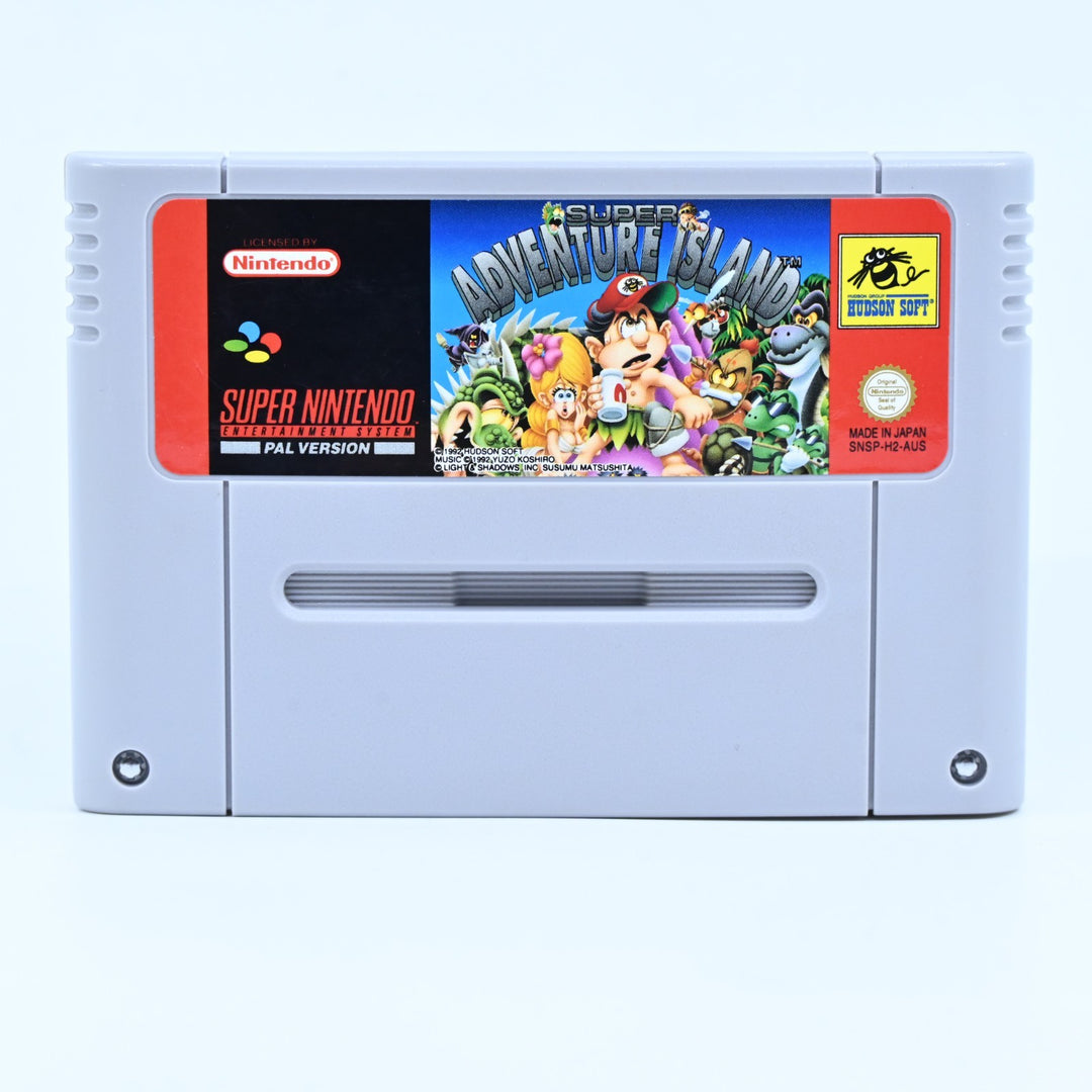 Super Adventure Island - Super Nintendo / SNES Boxed Game - PAL - FREE POST!