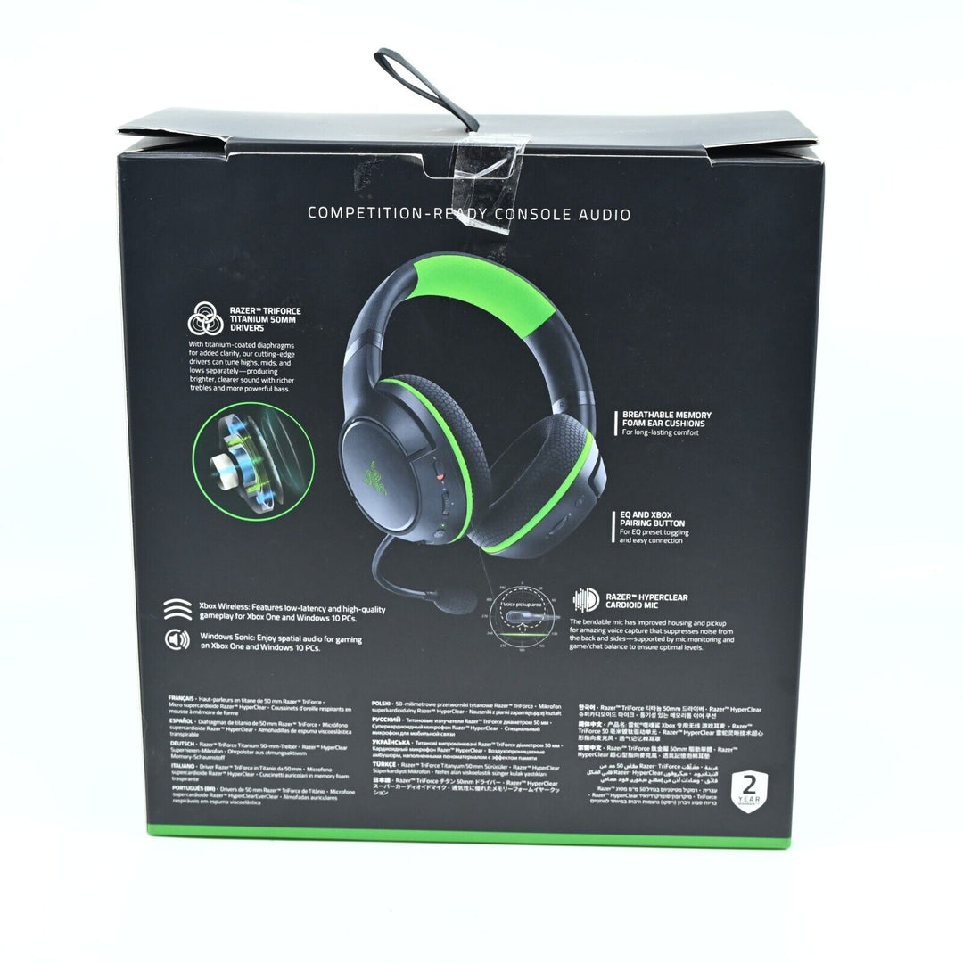 Razer Kaira - Xbox Series X Accessory - Wireless Headset