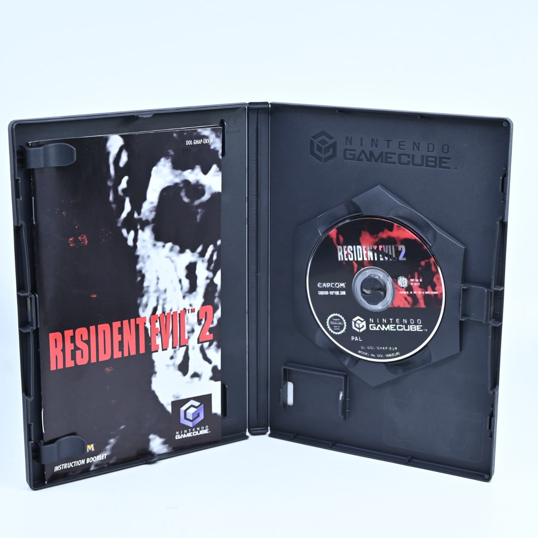Resident Evil 2 - Nintendo Gamecube Game + Manual - PAL - FREE POST!