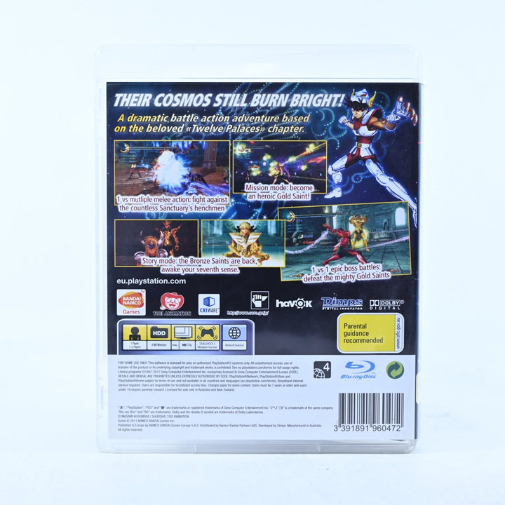 Saint Seiya: Sanctuary Battle - Sony Playstation 3 / PS3 Game + Manual