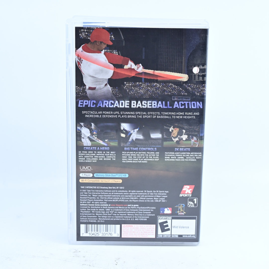 The Bigs - Sony PSP Game + Manual - Region Free - FREE POST!