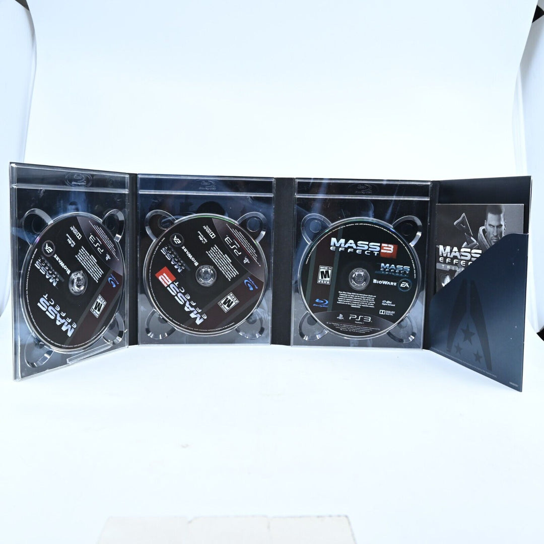 Mass Effect Trilogy - Sony Playstation 3 / PS3 Game + Manual - NEAR MINT DISC!